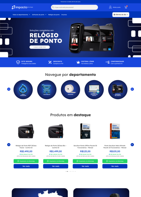 Loja Virtual – Impacto Tecnologia