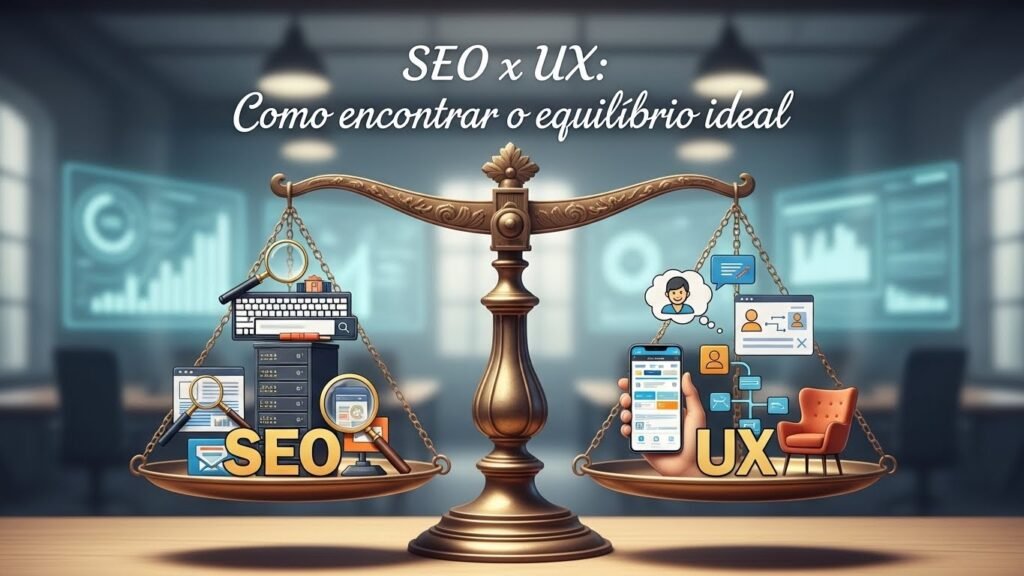 SEO vs UX: como encontrar o equilíbrio ideal