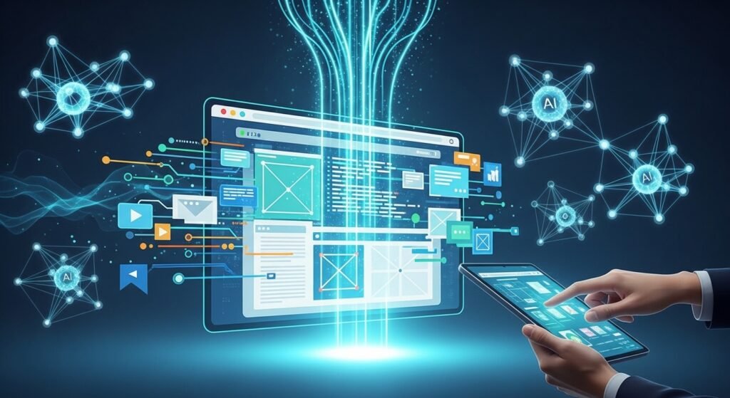 Como usar IA para acelerar o desenvolvimento de sites