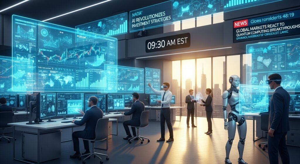 Setor financeiro e sua adoção a Avanços da IA