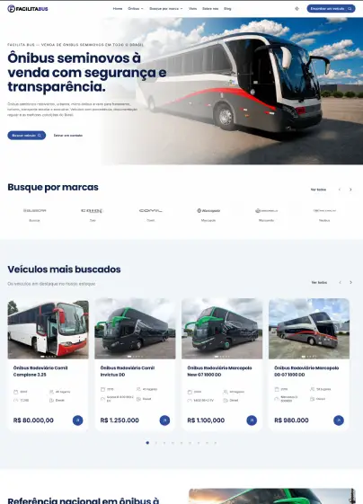 Web App – Facilita Bus