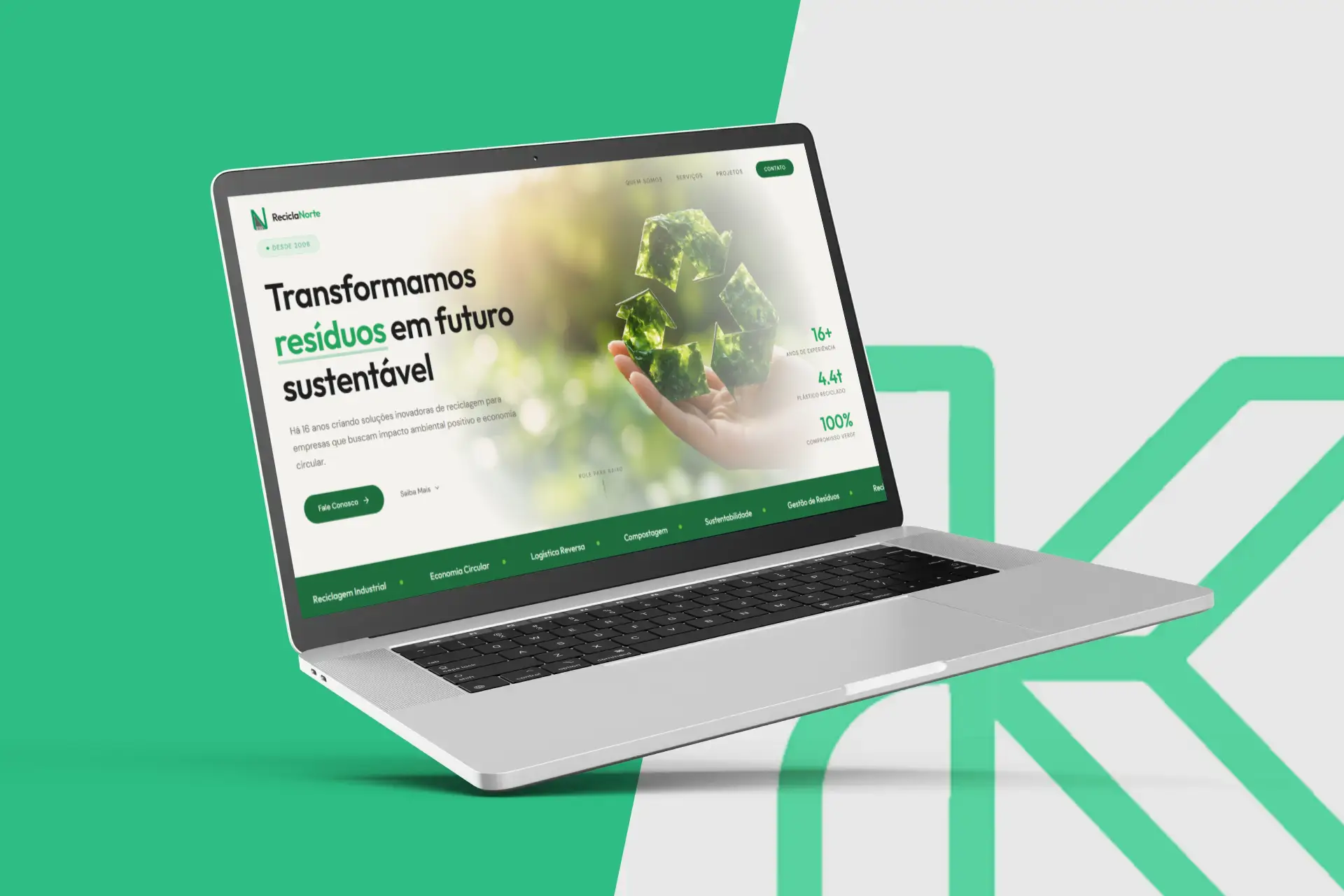 Landing Page – Recicla Norte